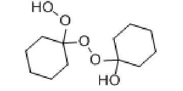 Cyclohexanone peroxide in dimethyl phthalate and diacetone alcohol